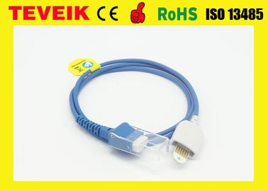 โรงงานราคาต่ำ MS LNCS sensor SpO2 Extension Adapter Cable, 6pin to DB9 female