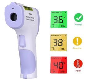 CE FDA ISO Clinic เครื่องวัดอุณหภูมิหน้าผาก เครื่องวัดอุณหภูมิอินฟราเรดแบบไม่สัมผัสสำหรับทารก