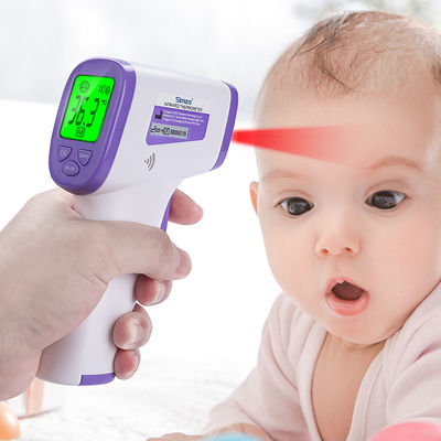 เครื่องวัดอุณหภูมิอาหาร เครื่องวัดอุณหภูมิอินฟราเรดสำหรับทารก เครื่องวัดอุณหภูมิปืนสำหรับการแพทย์