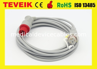 Reusable BD Adapter Patient Monitor Cables For Blood Pressure Measurement Equipment