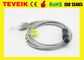 Ohmeda Spo2 Extension Cable , medical equipment Accessories Hyp 7pin to DB 9pin Female