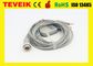 Kenz EKG Cable สำหรับ ECG 108/110 / 1203,1205 10 leadwires IEC / AHA DB15 pin