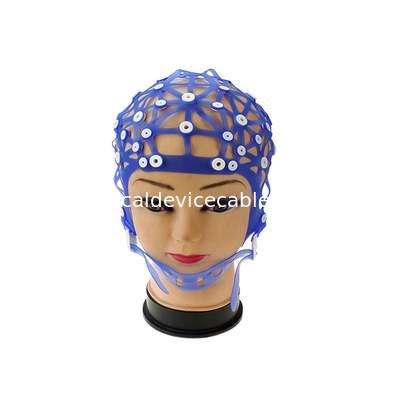 ฝาครอบ EEG ซิลิโคนที่ใช้ซ้ำได้อเนกประสงค์รองรับอิเล็กโทรด EEG ต่างๆ